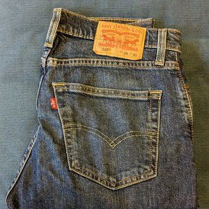 Men's - Levi's 510 jeans - 29" waist, 30" inseam - dark blue